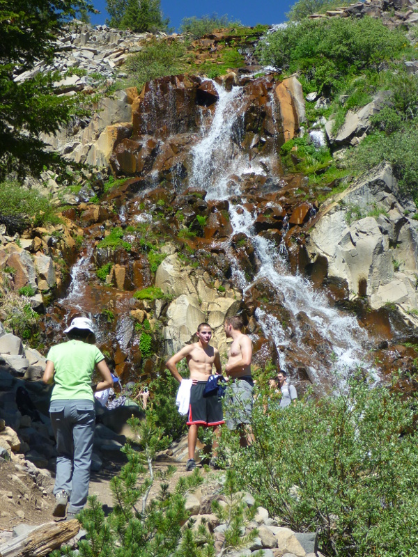 Tamarack Peak Waterfall
