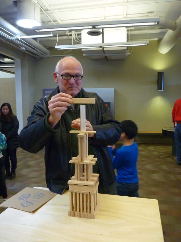 Build a tower with Keva planks at Reno's Discovery Museum