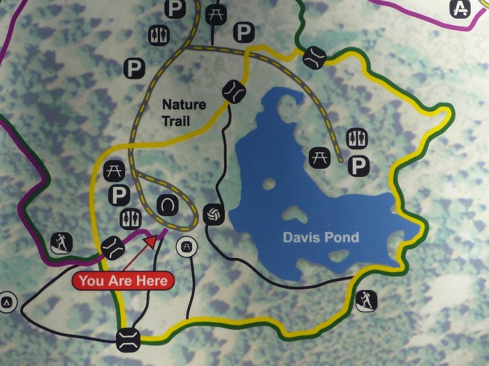 Davis Pond Map