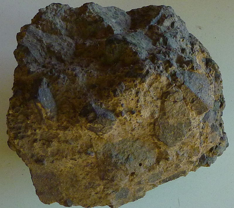Sibley's rock collection: autoclastic basaltic breccia