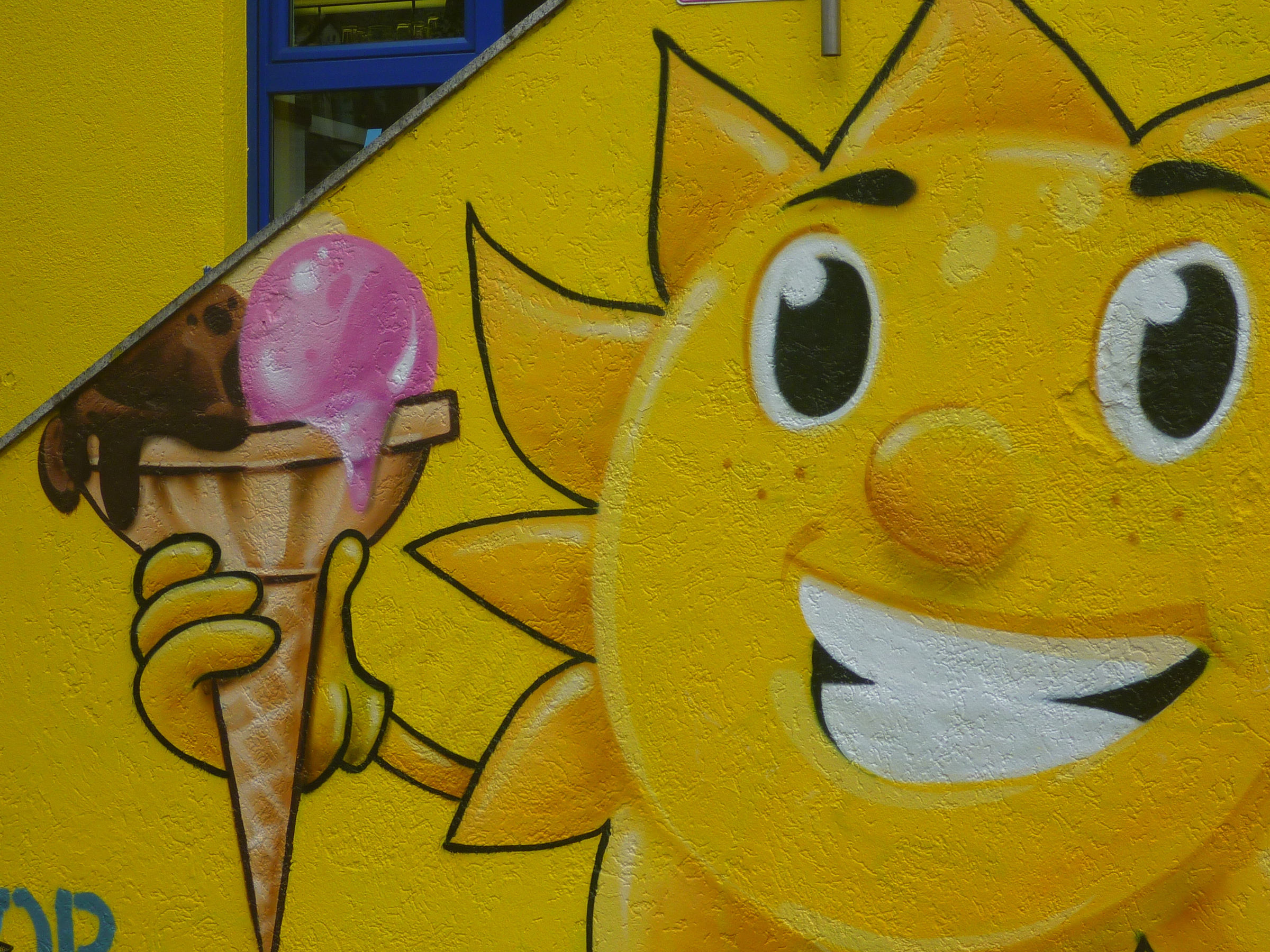 Sunshine with ice cream