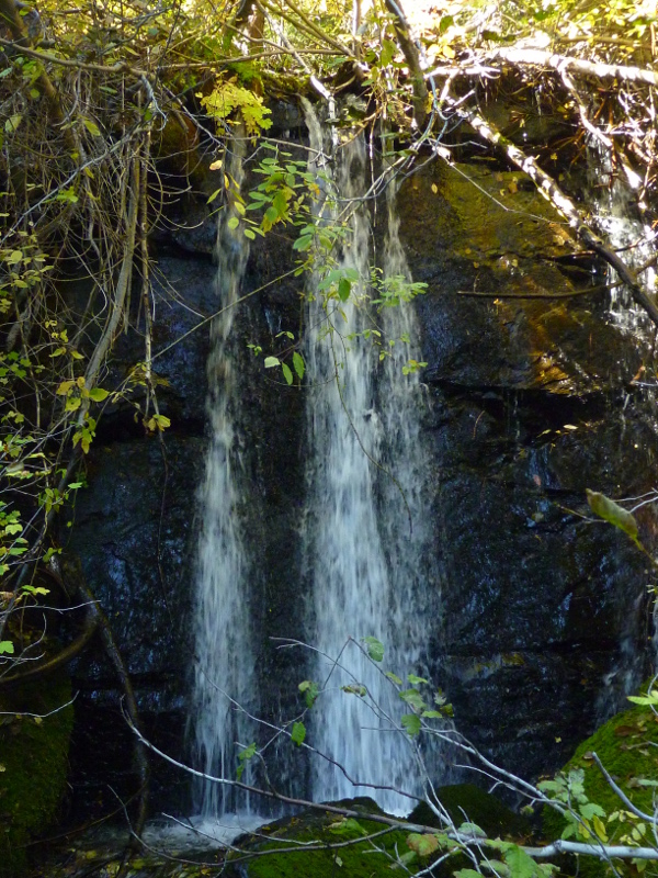 Genoa Waterfall in Genoa Canyon
