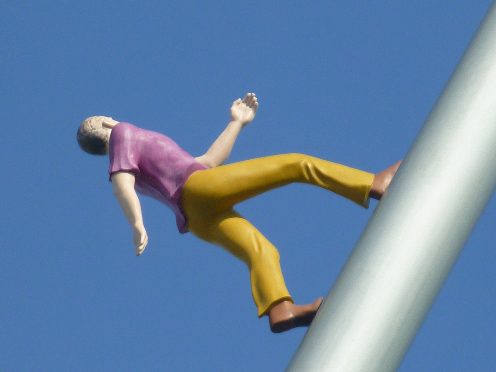 Man Walking to the Sky