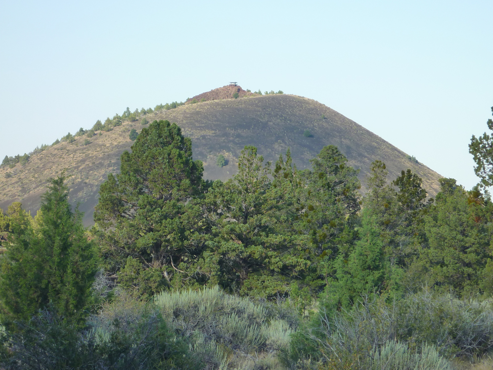 Schonchin Butte, Lava Beds, California