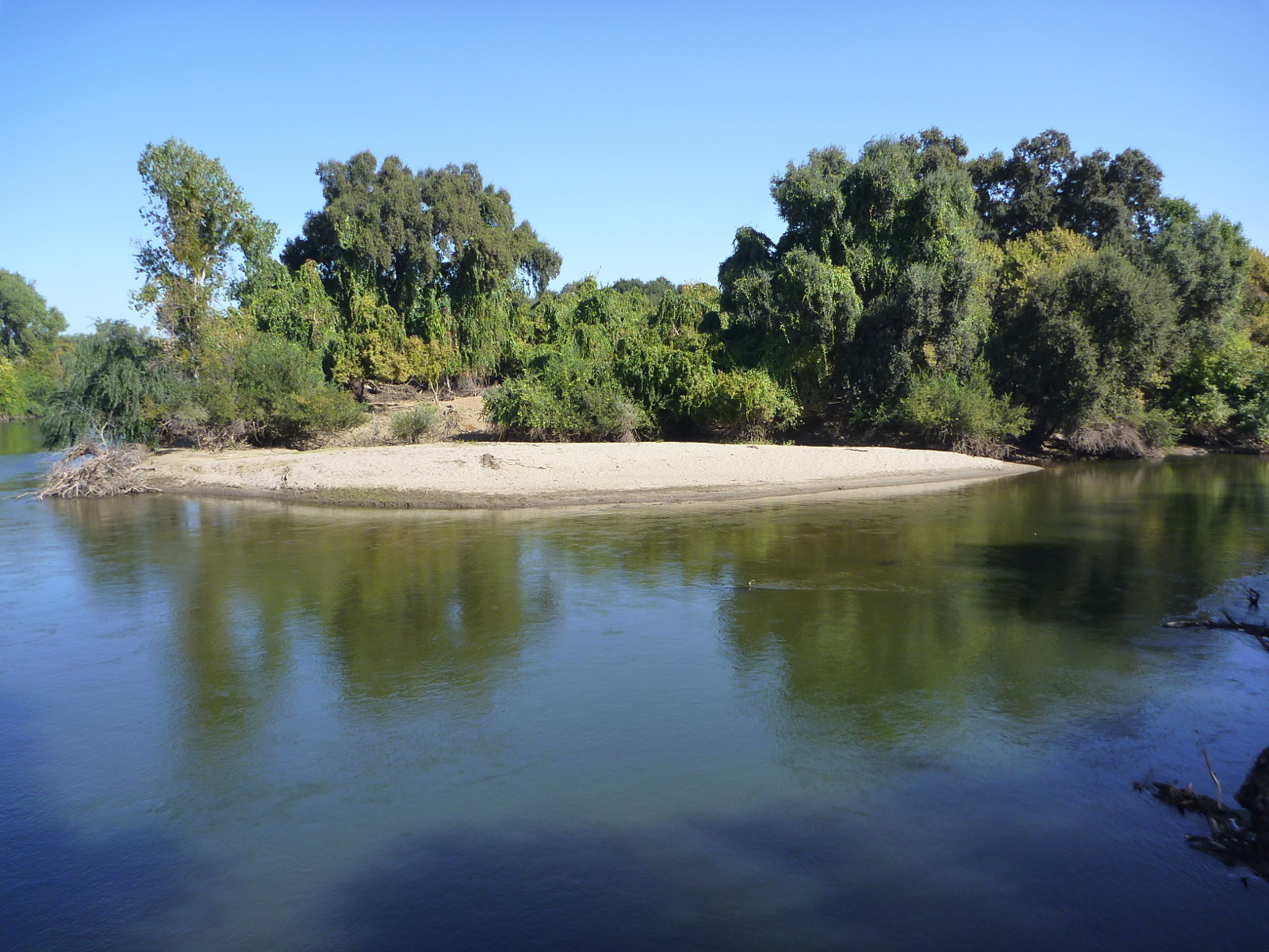Stanislaus river bend
